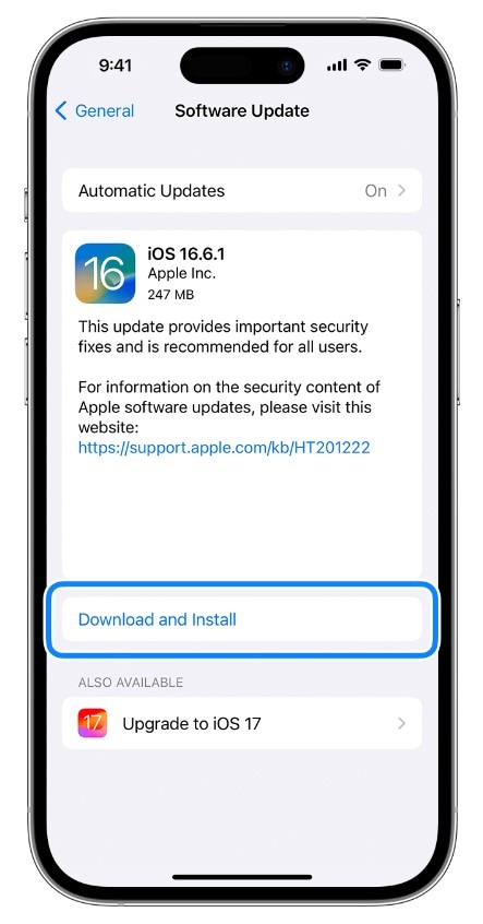 available ios software updates