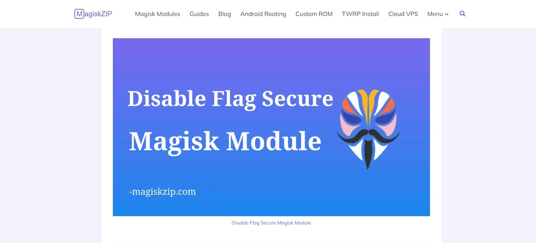 magiskzip disable flag secure module