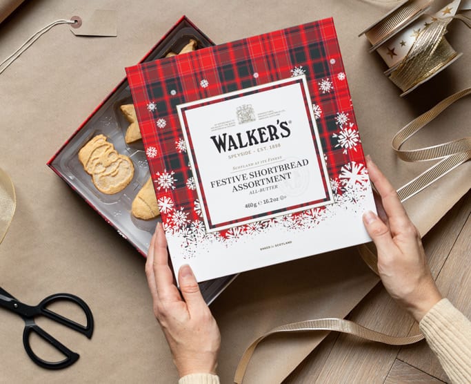 Walker's Shortbread - regalo para la Navidad