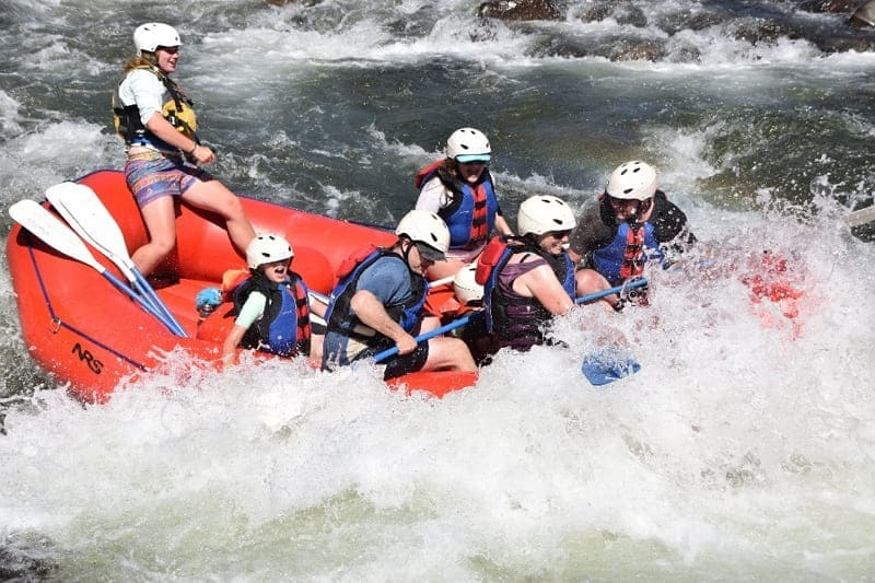 whitewater rafting for christmas