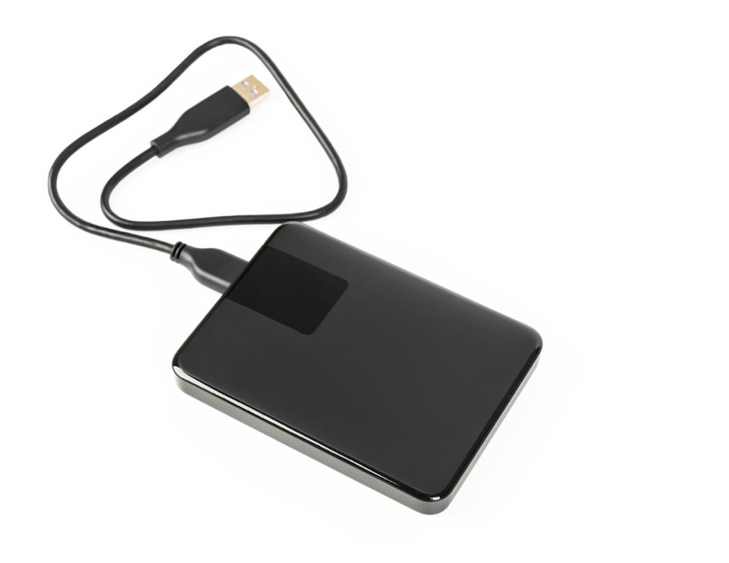 external hard drive with cable