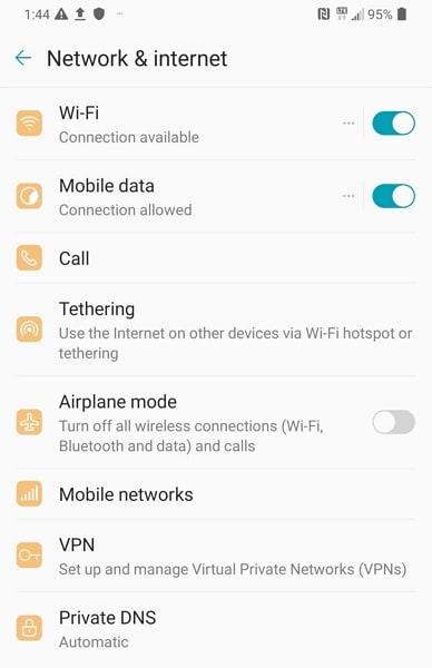 check lg network connectivity
