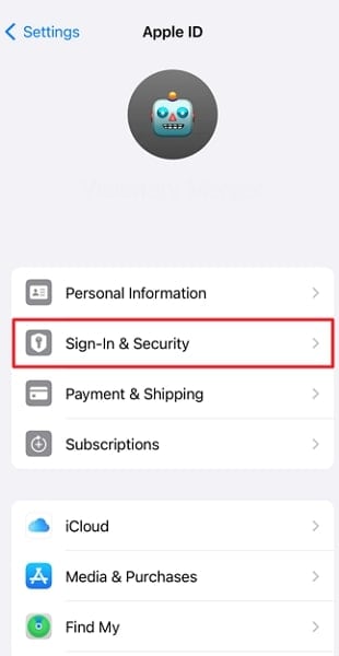 access security options