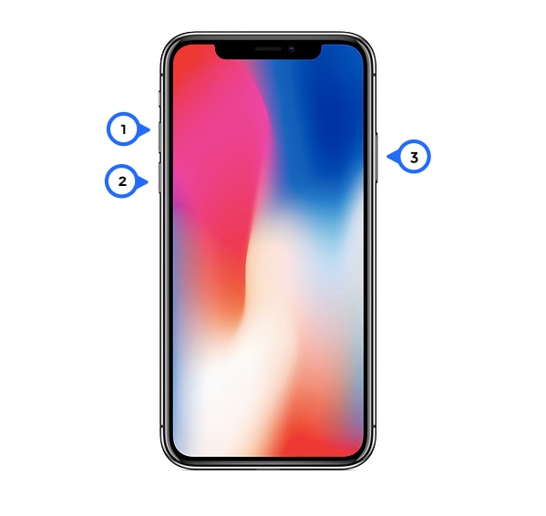 soft reset iPhone X to iPhone 15