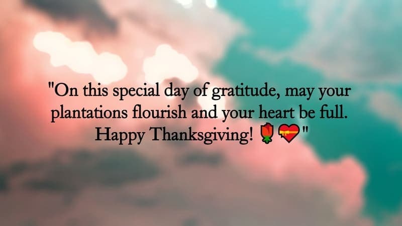 heart filling thanksgiving message
