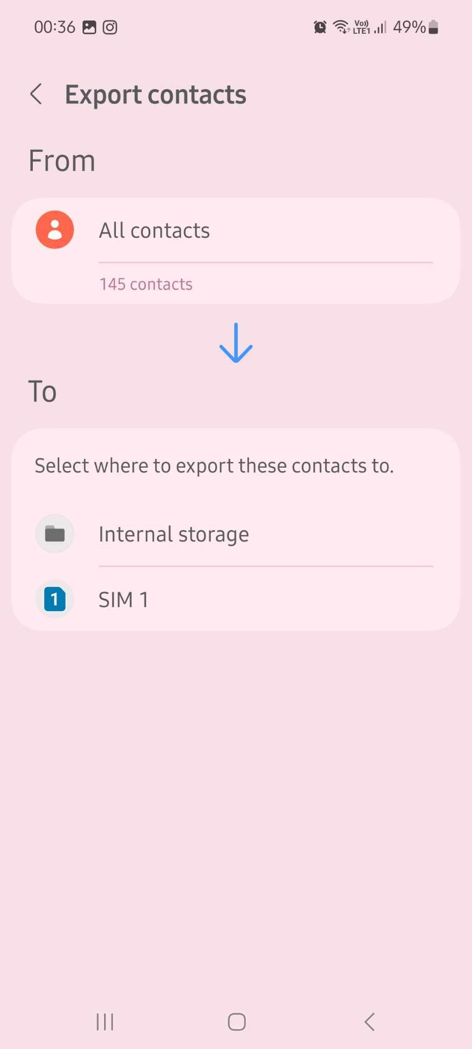 transfer contacts via sim card