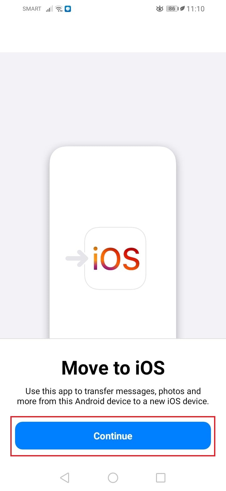 move to ios app
