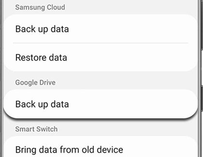 back up google drive data