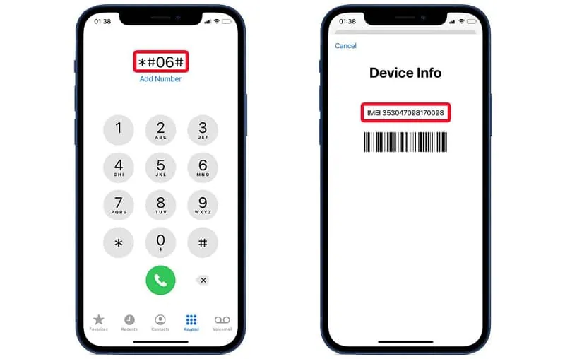 imei zoeken