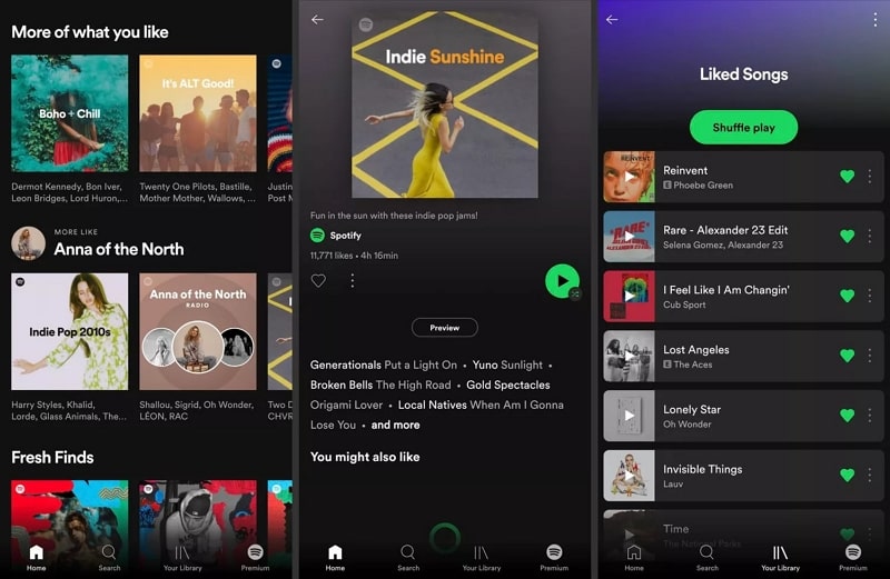 android spotify app