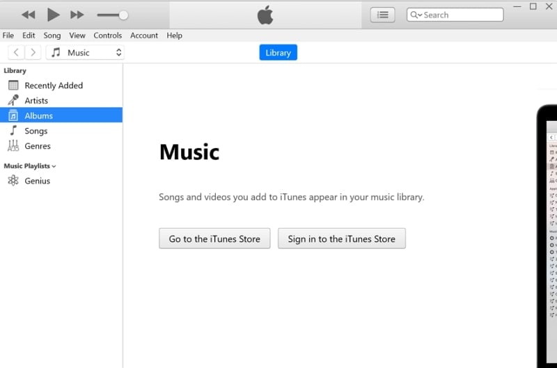 launch itunes on computer