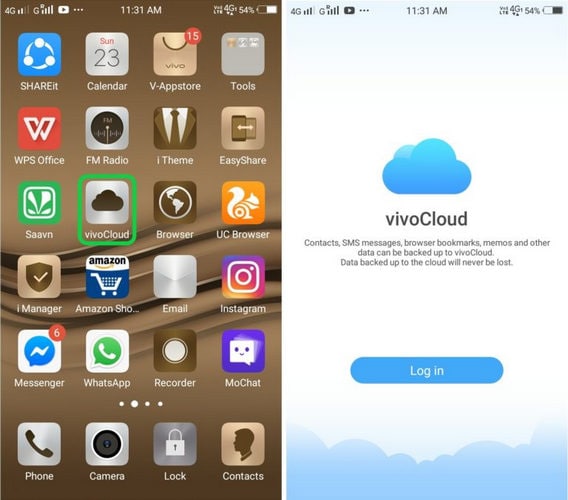 Download the Vivo Cloud App on Your Phone