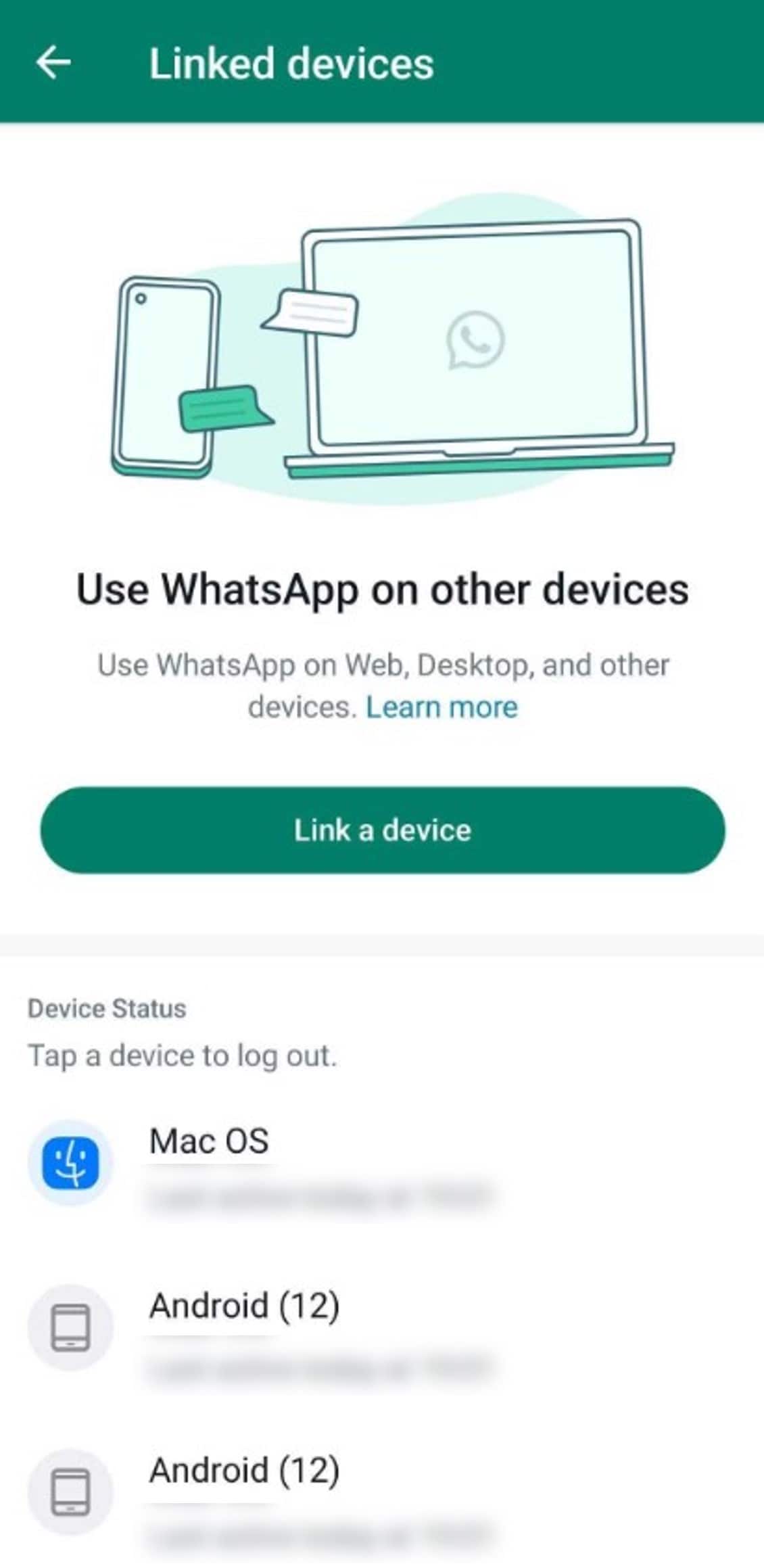 linked devices on whatsapp