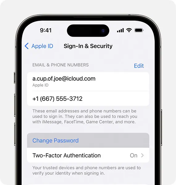 Mejores prácticas para las contraseñas de Apple ID