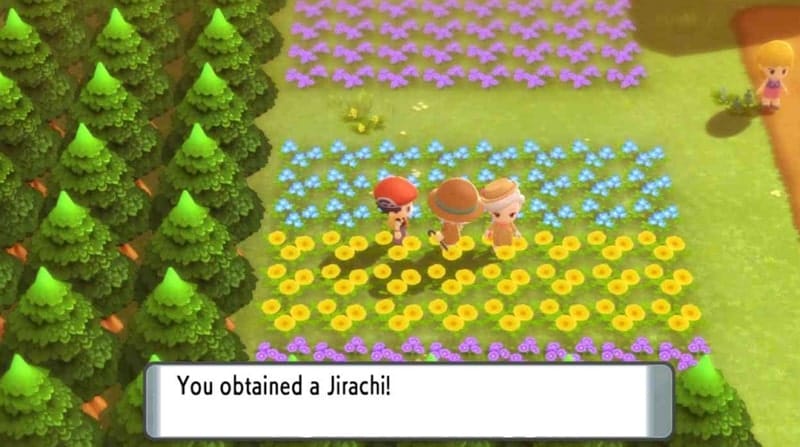 obtain Jirachi from old man