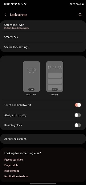 android always on display setting
