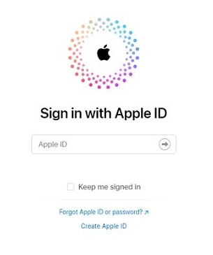 forget apple id