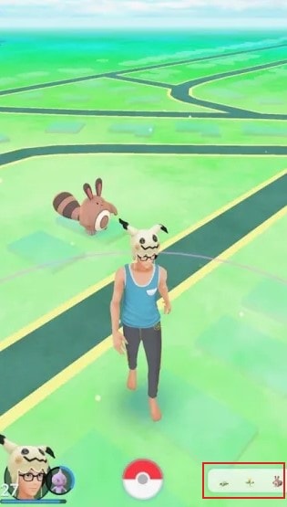 nearby pokemon icon