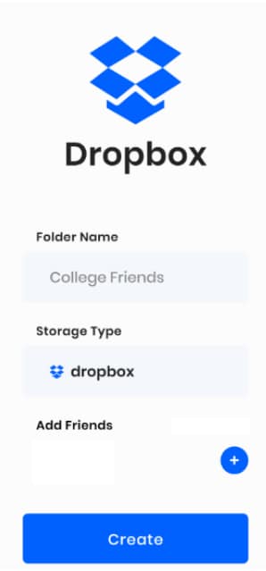 Carica file su DropBox