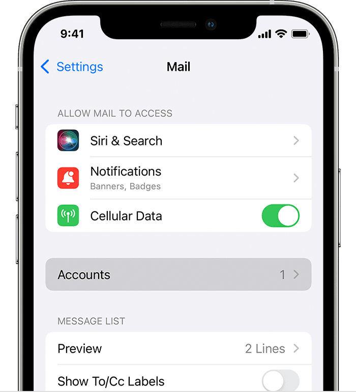 sync notes from iphone to mac using mail