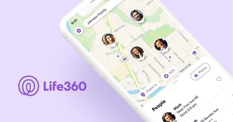 life360 app interface