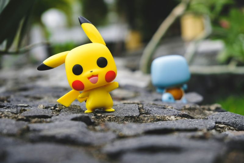 choose pikachu for first pokemon