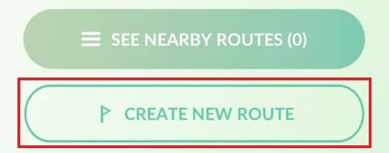 create new pokemon go route