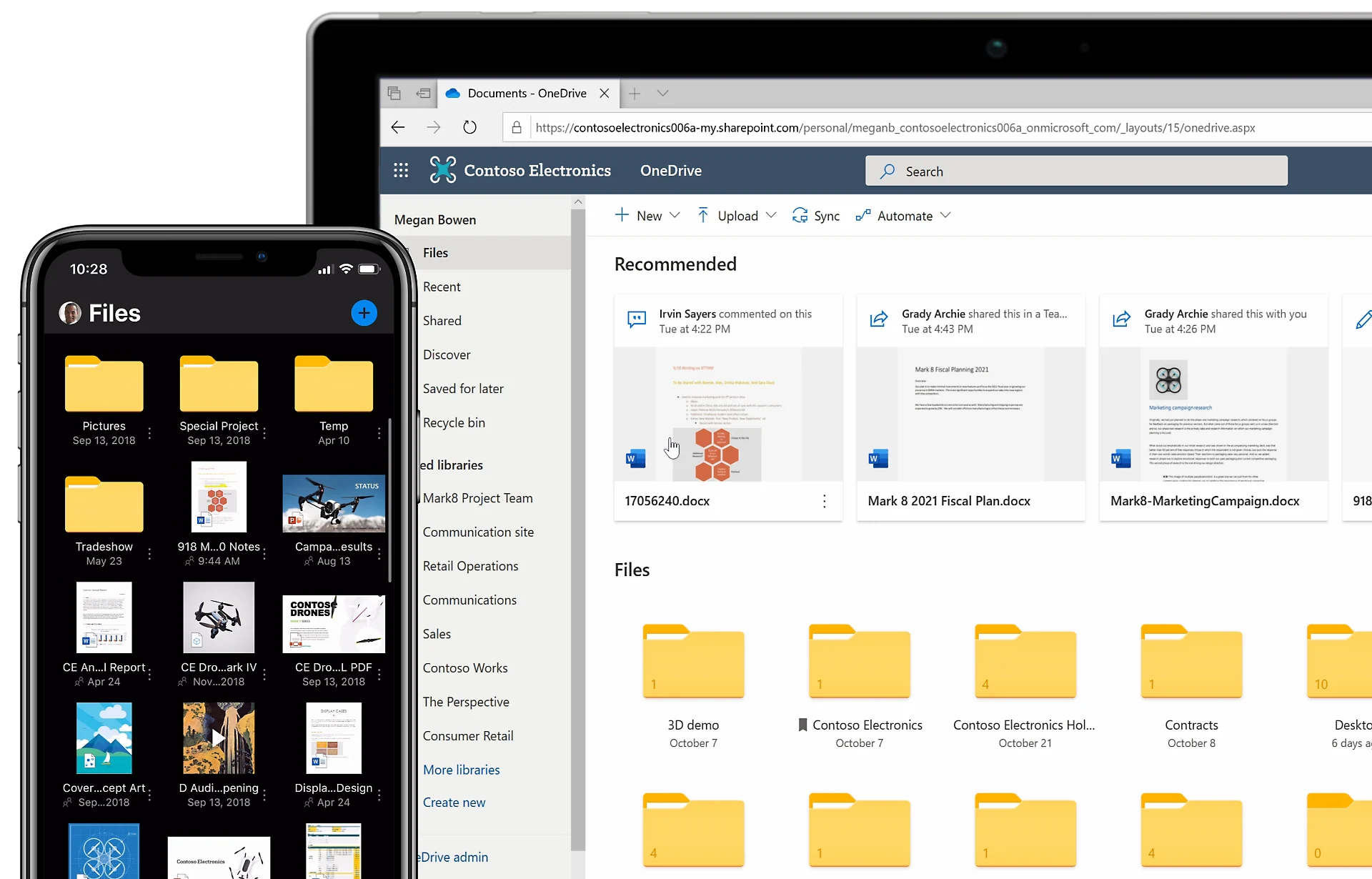 share files using microsoft onedrive 