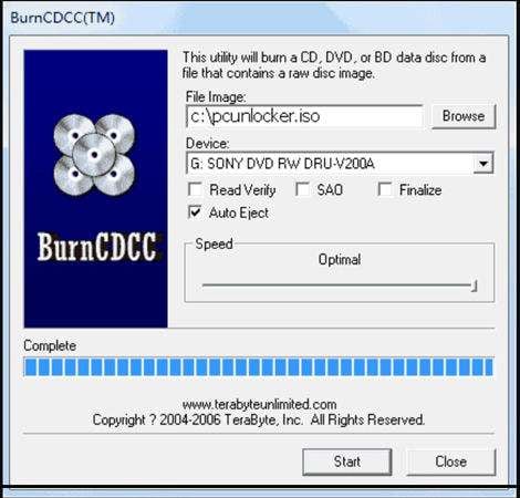 create a bootable drive