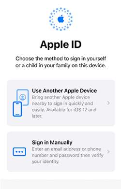 Reconnect Apple ID to fix Apple Music not syncing