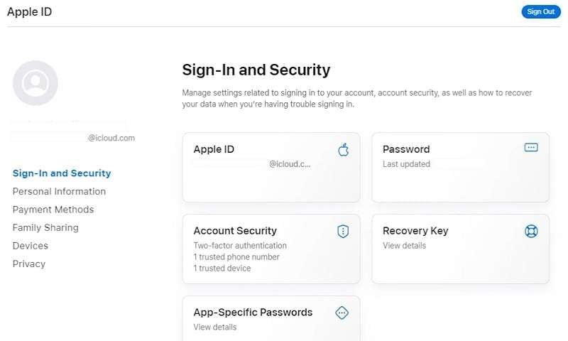 Fix ‘can't sign out of Apple ID