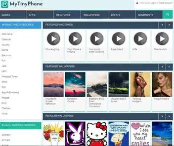 mytinyPhone interface