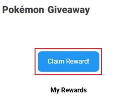 claim reward