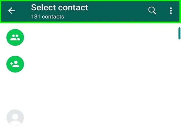 access to contacts