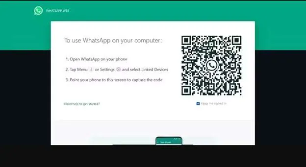 access whatsapp web