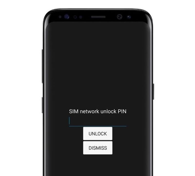 enter sim network unlock pin