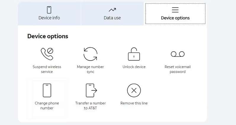 Transferencia de Verizon a AT&T