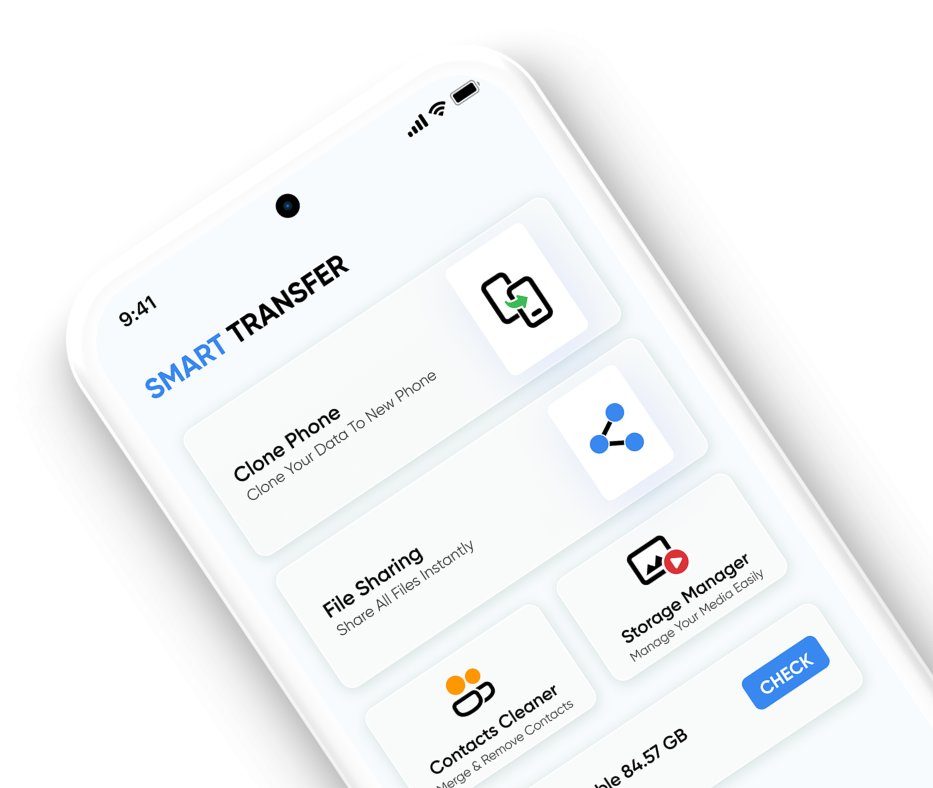 transfer data from android to iphone using smart transfer