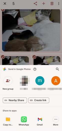 How to copy photos from Google Photos to Gallery.