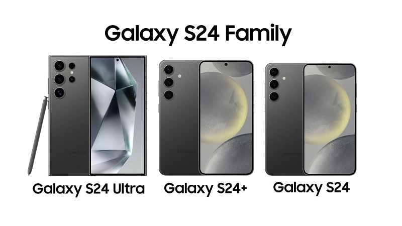 samsung galaxy s24 series of smartphones