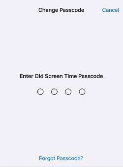Change iPad restrictions passcode.