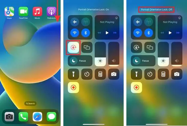 Ultimate Guide on How to Unlock Screen Rotation on iPhone/iPad/Android ...