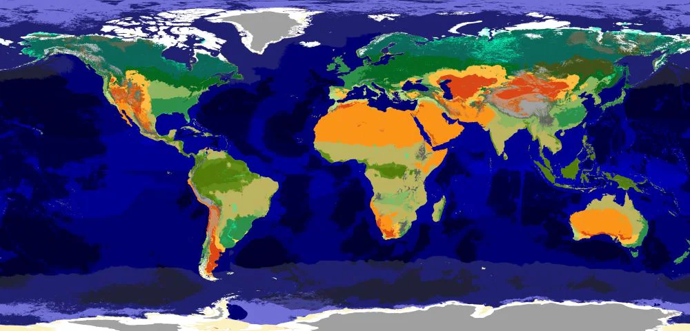 mapa de la tierra en minecraft