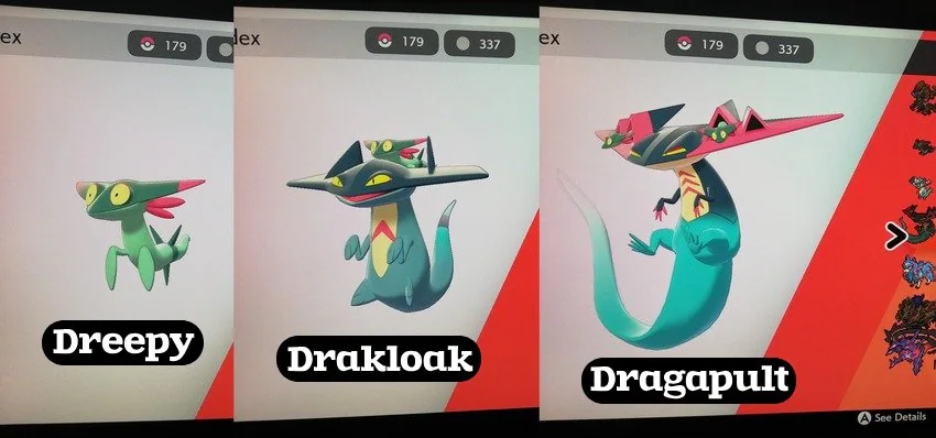 dreepy’s evolutions