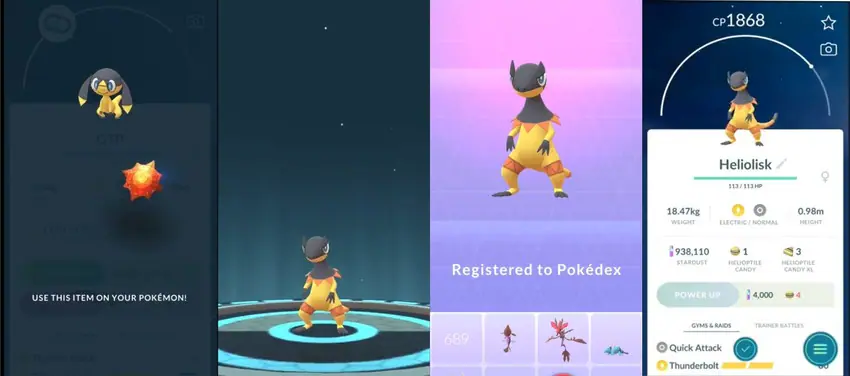 pokémon go sun stone evolution