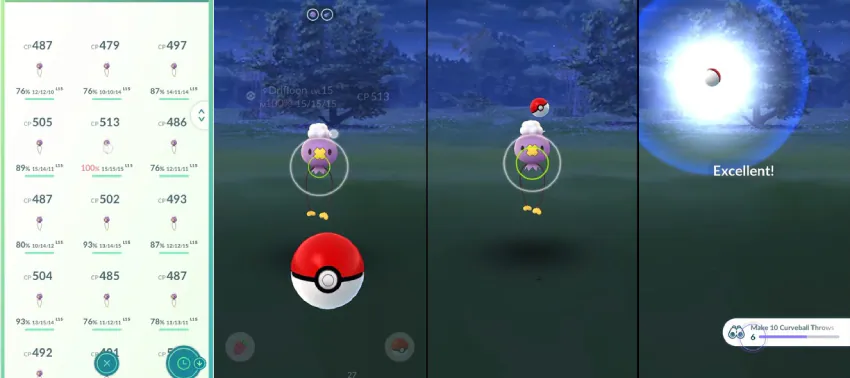 pokemon mod with curveball throws