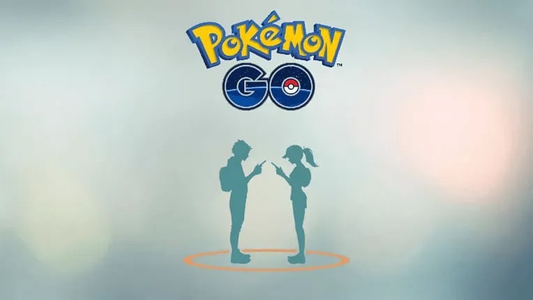 illustration of two pokemon go trainers