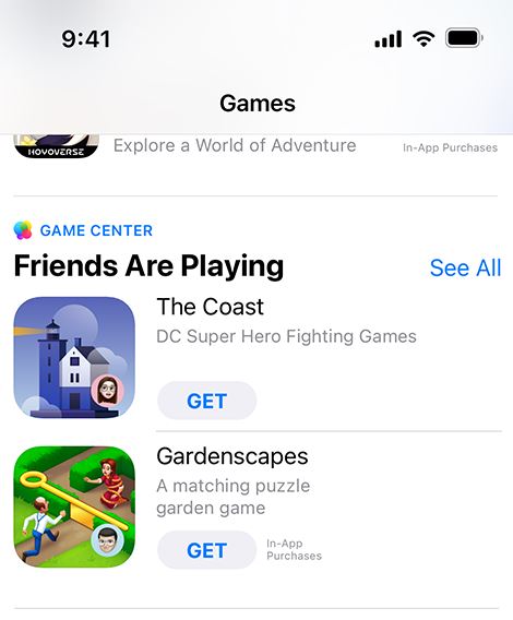 games for iphones