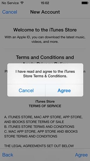 itunes store terms and conditions