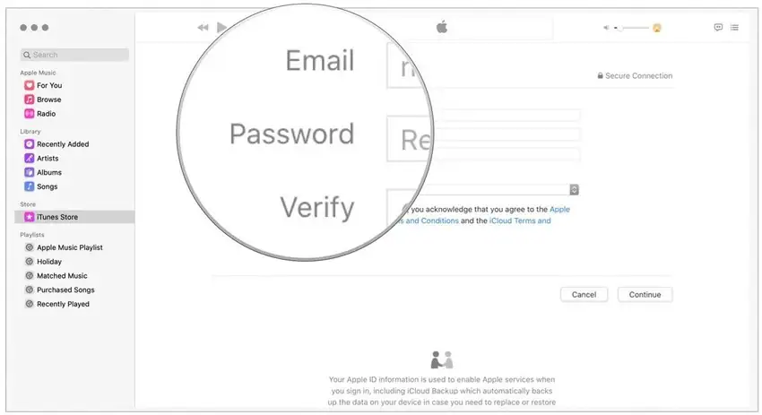 verifica tu correo electrónico y contraseña